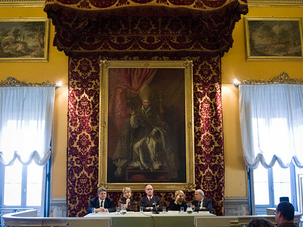 Presentation of the project “Caravaggio meets Vasari” in Galleria Doria Pamphilj