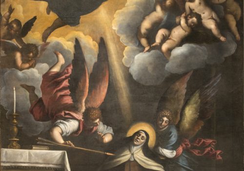 2016-2017: Palma il Giovane and the great canvas of Estasi of Santa Teresa in the Church of San Pancrazio in Rome.